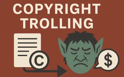 Le Copyright trolling