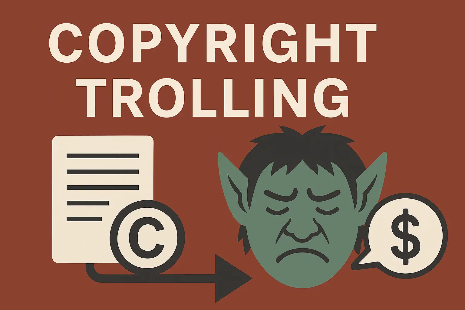 Le copyright trolling