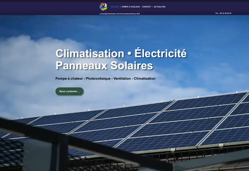 Création de site internet pour artisans dans le Lot (46)